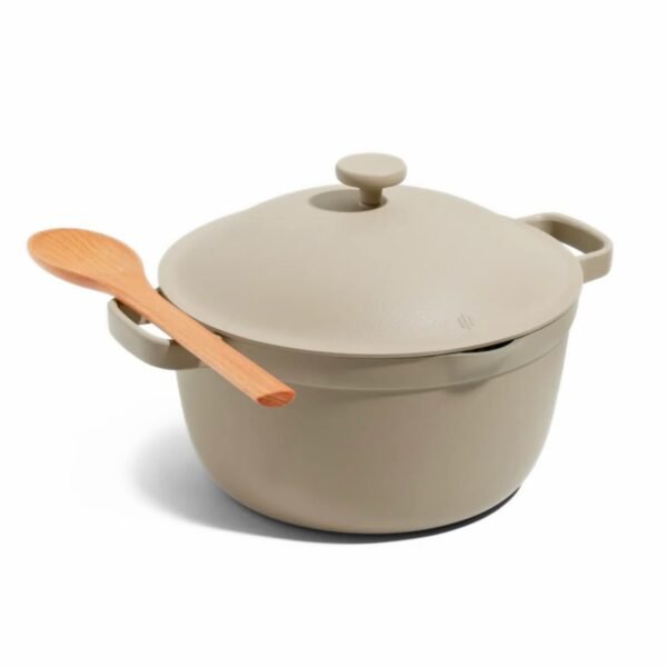 Perfect Pot - 5.5 Qt. Nonstick Ceramic Sauce Pan with Lid | Versatile Cookware