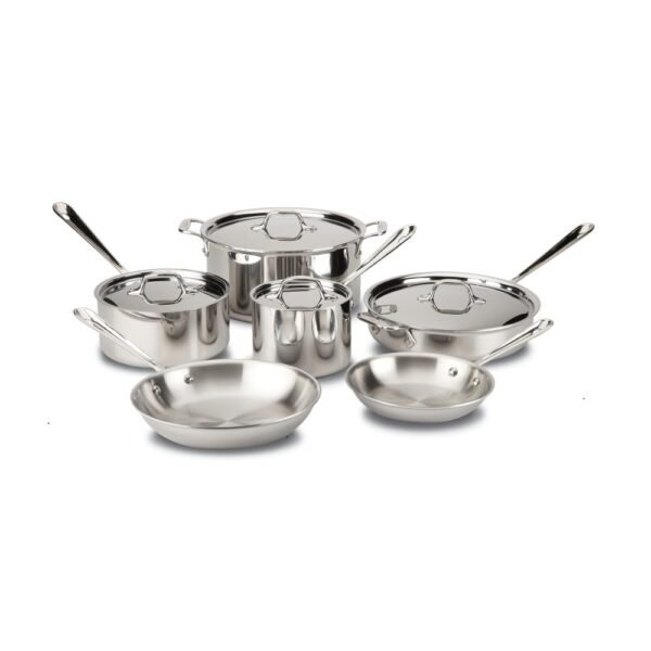 D3 3-Ply Stainless Steel Cookware Set 10 Piece