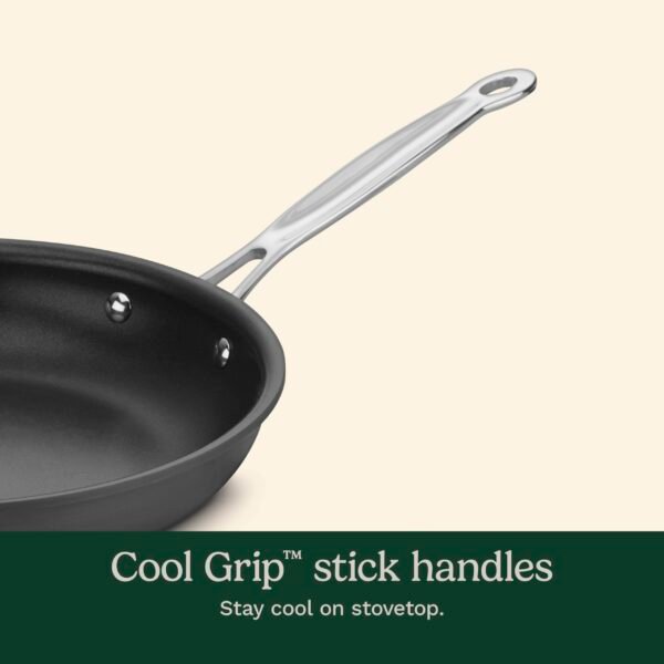 Cuisinart 17-Piece Cookware Set, Chef's Classic Nonstick Hard Anodized, 66-17 - Image 2