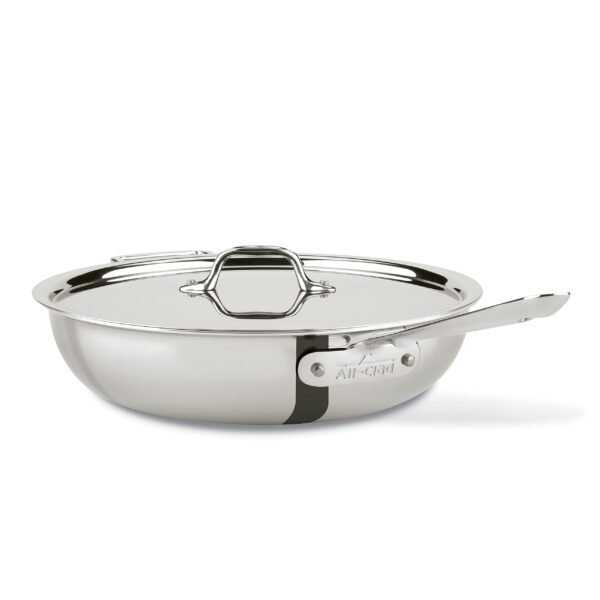 D3 3-Ply Stainless Steel Large Weeknight Fry Pan