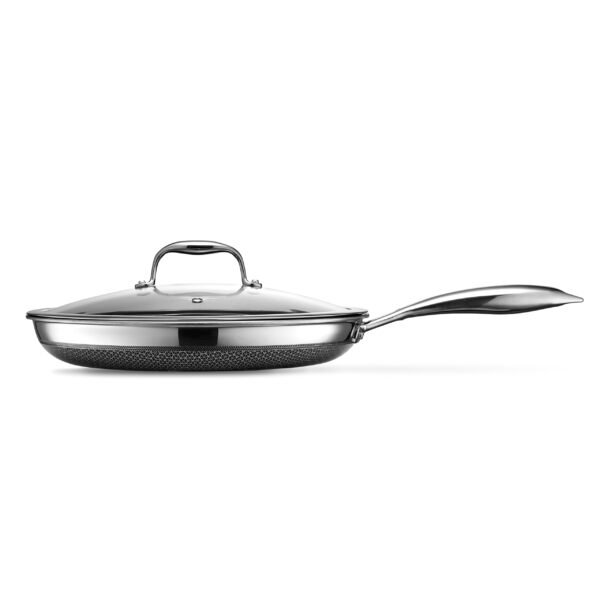 Hybrid Nonstick 12-Inch Fry Pan Compatible with All Cooktops - Image 9