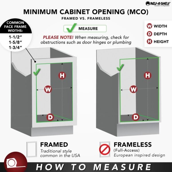 5" Pull Out Storage Organizer for Base Kitchen Cabinets w/Soft-Close, Sliding Shelves - Image 6