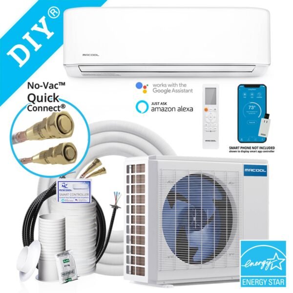 DIY 12K BTU 4th Gen Energy Star Ductless Mini-Split Air Conditioner - Image 8