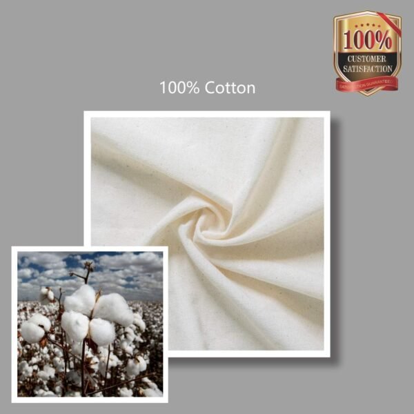 192-Pack Economical Cotton Tote Bag, Lightweight - Image 2