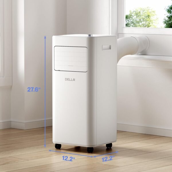 Smart WiFi Enabled 8000 BTU Portable Air Conditioner with Heat Pump - Image 2