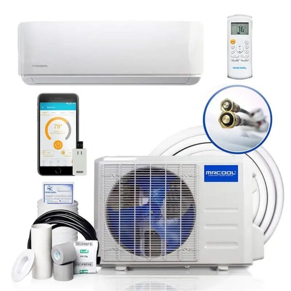 DIY 12K BTU 4th Gen Energy Star Ductless Mini-Split Air Conditioner