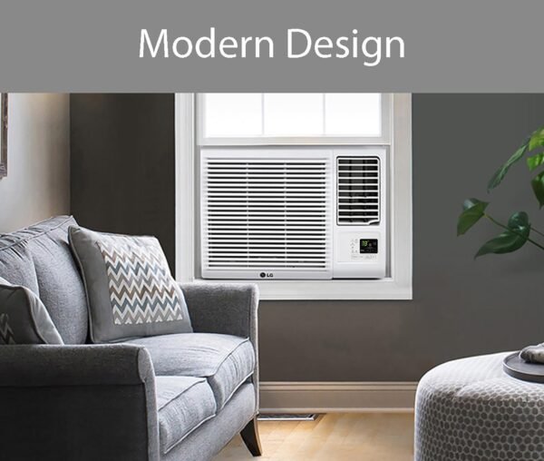 18,000 BTU Window Air Conditioner with Heat, 230/208V, Cools 1,000 Sq.Ft. - Image 10