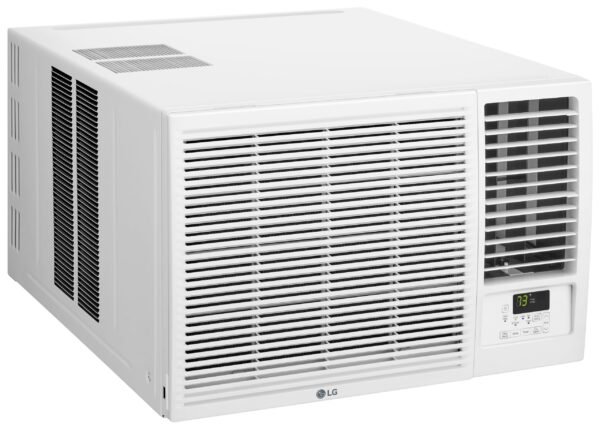 18,000 BTU Window Air Conditioner with Heat, 230/208V, Cools 1,000 Sq.Ft.