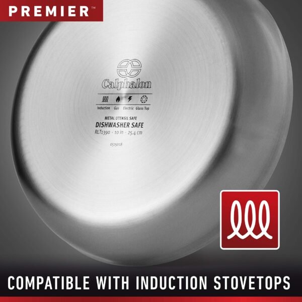 Stainless Steel Kitchen Cookware, 11-Piece Pots and Pans Set - Image 10