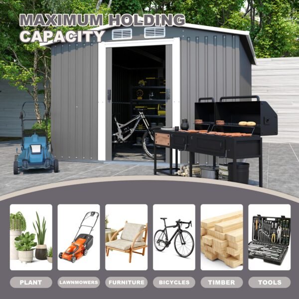 Sheds Outdoor 10FT x 8FT & Oversized Storage Clearance - Image 4