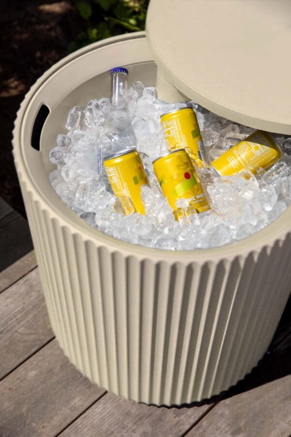 Outdoor Cooler Side Table - 2 in 1 - Image 7