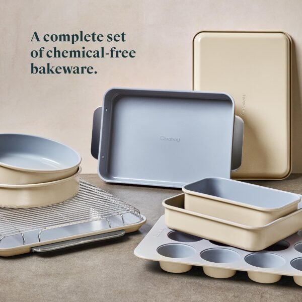 Nonstick Ceramic Bakeware Set (11 Pieces) - Image 7