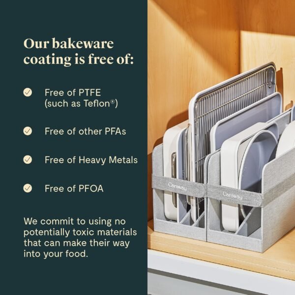 Nonstick Ceramic Bakeware Set (11 Pieces) - Image 5
